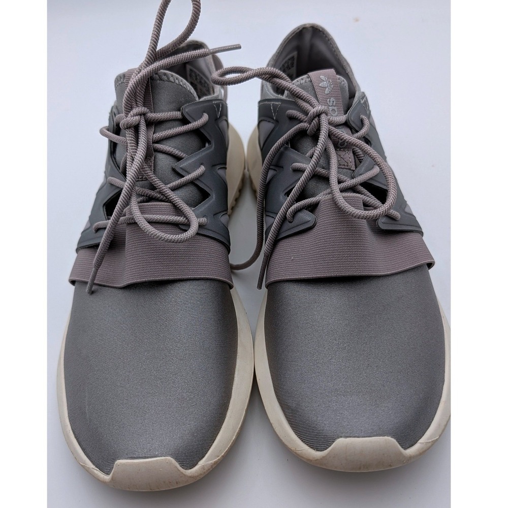 Adidas Originals Tubular Viral Womens Grey Metallic Silver Sneakers Size 9.5